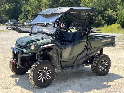 2025 Honda Pioneer 1000 Trail — rear three-quarter view