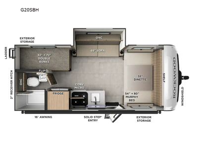 2027 Forest River RV Rockwood GEO Pro — side profile view