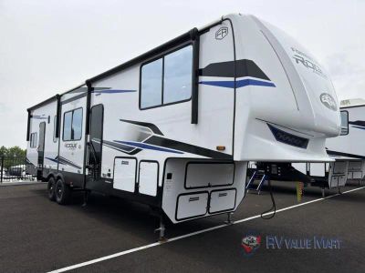 2026 Forest River RV Vengeance Rogue Armored — rear three-quarter view