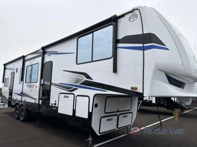 2026 Forest River RV Vengeance Rogue Armored — front three-quarter view