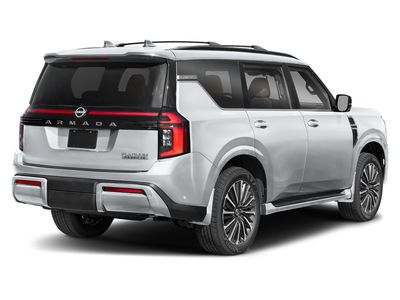 2026 Nissan Armada — rear three-quarter view