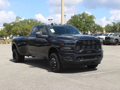 2026 RAM 3500 Big Horn in Forged Blue Metallic Exterior Paint — front three-quarter view