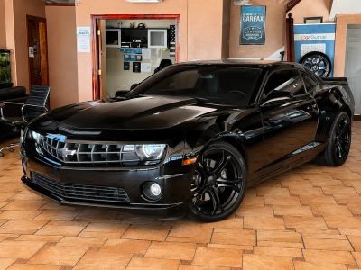 2013 Chevrolet Camaro in Black — front three-quarter view