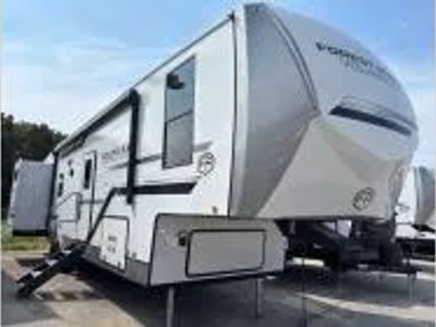 2026 Forest River RV 356QB — front three-quarter view