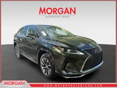 2021 Lexus RX 350 in Green — front three-quarter view