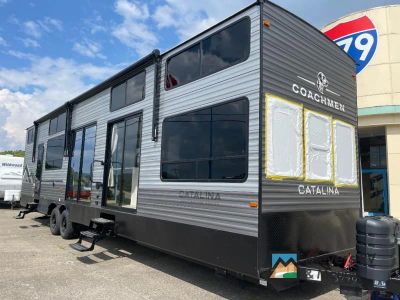 2027 Coachmen RV Catalina Destination Series 42CONDO — front three-quarter view