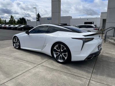 2018 Lexus LC — rear three-quarter view