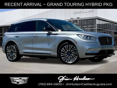 2022 Lincoln Corsair Plug-In Hybrid in Silver — front three-quarter view