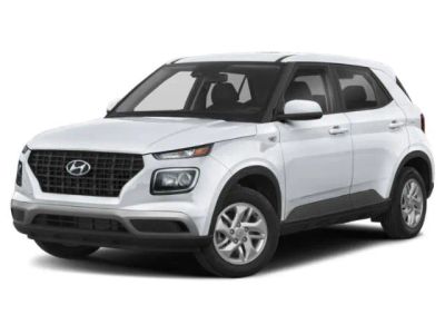 2023 Hyundai Venue SE in Scarlet Red Pearl — front three-quarter view