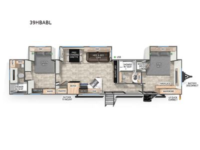 2025 Forest River RV Cherokee Timberwolf Black Label - Photo 8