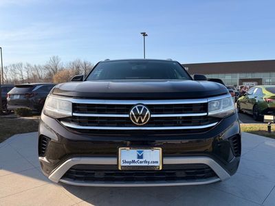 2022 Volkswagen Atlas Cross Sport — rear three-quarter view