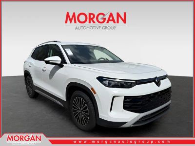 2026 Volkswagen Tiguan 2.0T S in White — front three-quarter view