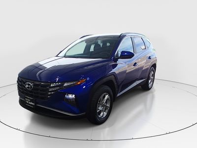 2024 Hyundai Tucson — rear three-quarter view