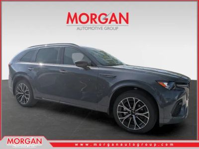 2026 Mazda CX-70 3.3 Turbo S Premium Plus in Polymetal Gray Metallic — front three-quarter view