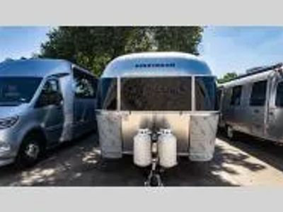 2026 Airstream 25FB — front three-quarter view