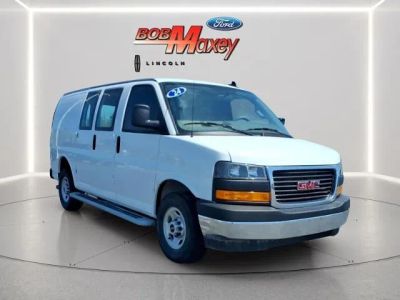 2024 GMC Savana — rear three-quarter view