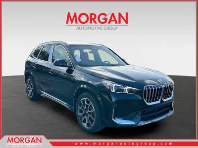 2026 BMW X1 xDrive28i in Black — front three-quarter view