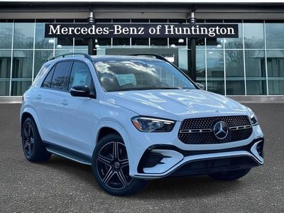 2026 Mercedes-Benz GLE 450 in Polar White — front three-quarter view