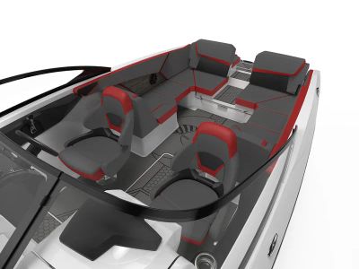 2026 Scarab 255 LX — engine compartment view
