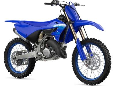 2027 Yamaha YZ125 — rear three-quarter view