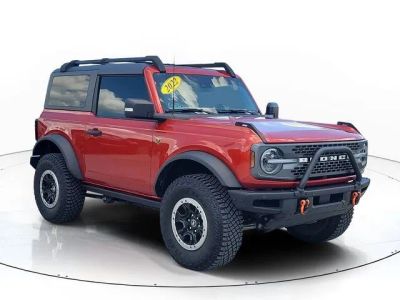 2022 Ford Bronco — rear three-quarter view