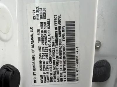 2021 Honda Pilot — photo 27 view