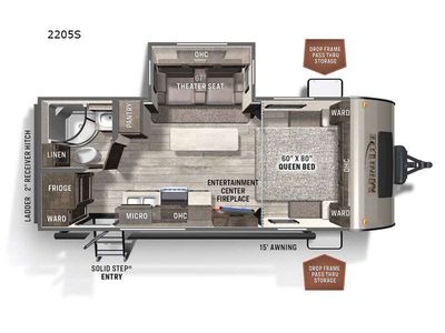 2021 Forest River RV Rockwood Mini Lite — side profile view
