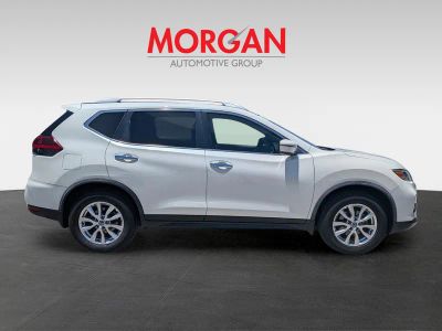 2020 Nissan Rogue — rear three-quarter view
