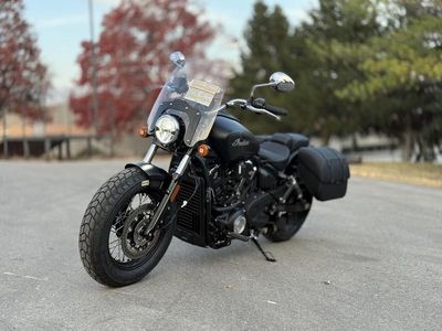 2025 Indian Motorcycle Super Scout Black Smoke with Graphics - Photo 2