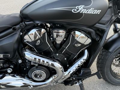 2025 Indian Motorcycle Super Scout Black Smoke with Graphics - Photo 14