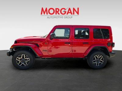 2025 Jeep Wrangler — rear three-quarter view