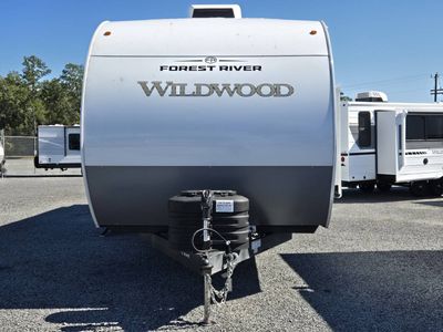 2026 Forest River Wildwood — rear three-quarter view