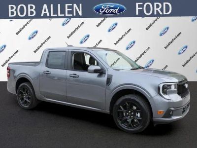 2026 Ford Maverick Lobo Standard in Gray Metallic — front three-quarter view