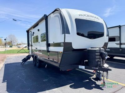 2026 Forest River RV Rockwood Mini Lite — front three-quarter view
