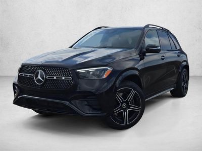 2026 Mercedes-Benz GLE 350 GLE 350 SUV in Black — front three-quarter view