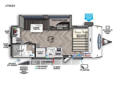 2022 Forest River RV Salem FSX - Photo 2