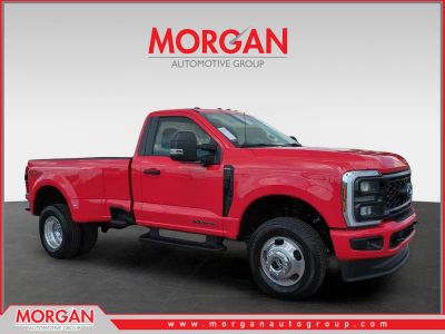 2026 Ford F-350SD XL in Red — front three-quarter view