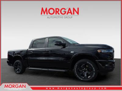 2026 Ram 1500 Big Horn/Lone Star in Black — front three-quarter view