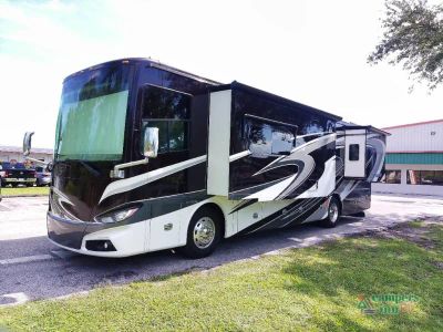 2016 Tiffin Motorhomes Phaeton — rear three-quarter view