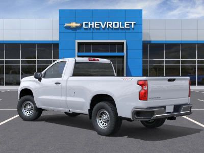 2026 Chevrolet Silverado 1500 — rear three-quarter view