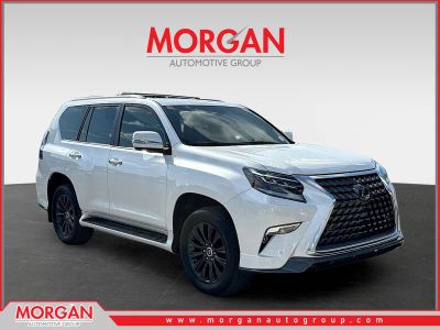 2023 Lexus GX 460 Premium in Eminent White Pearl — front three-quarter view