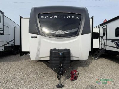 2026 Venture RV SportTrek Touring Edition — rear three-quarter view