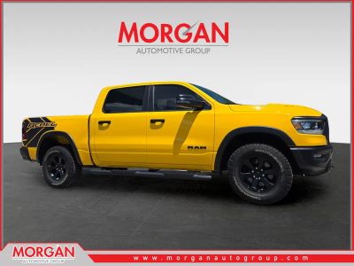 2023 Ram 1500 Rebel in Yellow — front three-quarter view