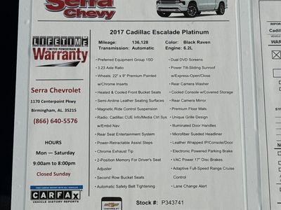 2017 CADILLAC Escalade - Photo 3