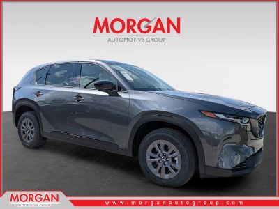 2026 Mazda CX-5 2.5 S Select in Gray — front three-quarter view