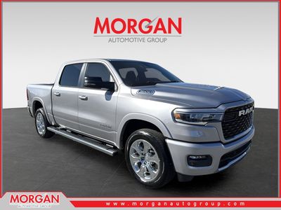 2026 Ram 1500 Big Horn/Lone Star in Silver — front three-quarter view