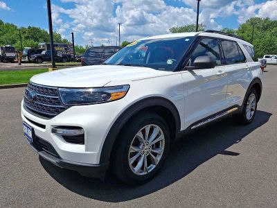 2023 Ford Explorer — rear three-quarter view