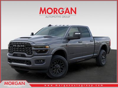 2026 Ram 2500 Limited in White — front three-quarter view
