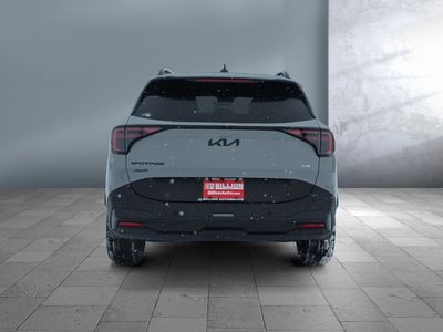 2026 Kia Sportage Hybrid — rear three-quarter view