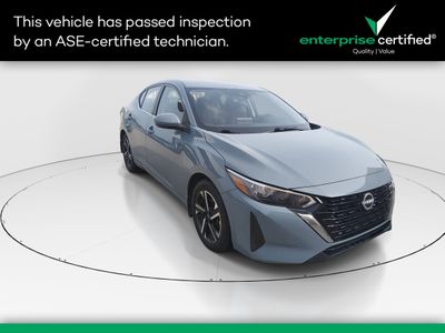 2024 Nissan Sentra SV CVT — front three-quarter view